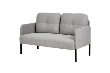 2-sitssoffa Lahti Grå, svart - Grå, svart - Möbler - Soffa - 2 sits soffa