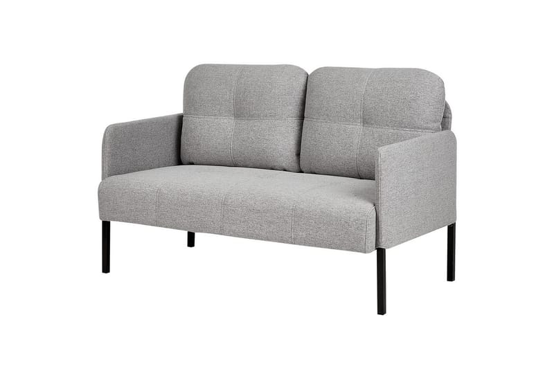 2-sitssoffa Lahti Grå, svart - Grå, svart - Möbler - Soffa - 2 sits soffa