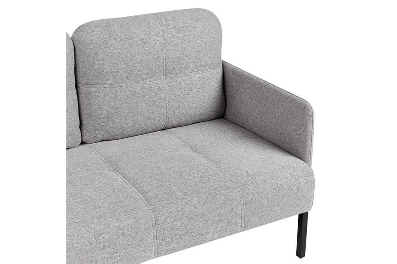 2-sitssoffa Lahti Grå, svart - Grå, svart - Möbler - Soffa - 2 sits soffa