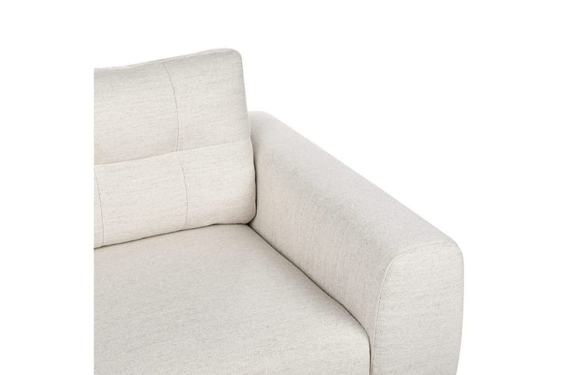 2-sitssoffa Laurila Beige, mörkt trä - Beige, mörkt trä - Möbler - Soffa - 2 sits soffa