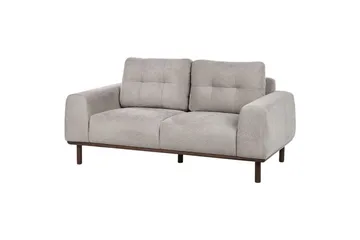 2-sitssoffa Laurila Grå, mörkt trä - Grå, mörkt trä - Möbler - Soffa - 2 sits soffa