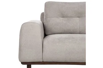 2-sitssoffa Laurila Grå, mörkt trä - Grå, mörkt trä - Möbler - Soffa - 2 sits soffa