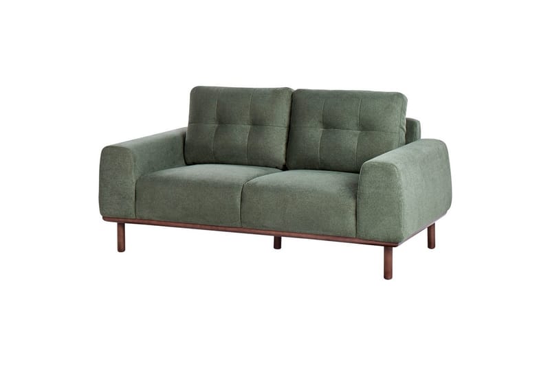 2-sitssoffa Laurila Grönt, mörkt trä - Grönt, mörkt trä - Möbler - Soffa - 2 sits soffa