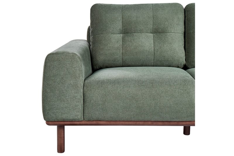 2-sitssoffa Laurila Grönt, mörkt trä - Grönt, mörkt trä - Möbler - Soffa - 2 sits soffa