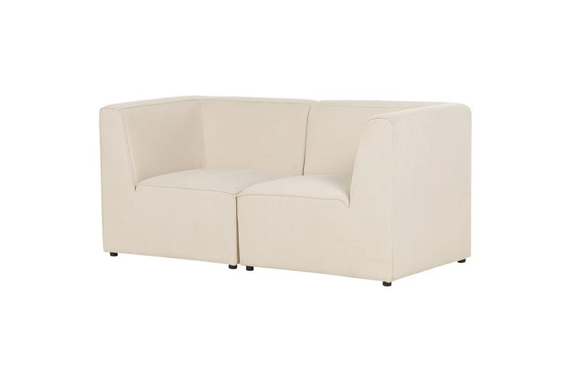 2-sitssoffa Lemvig Beige - Beige - Möbler - Soffa - Modulsoffor - Komplett modulsoffa