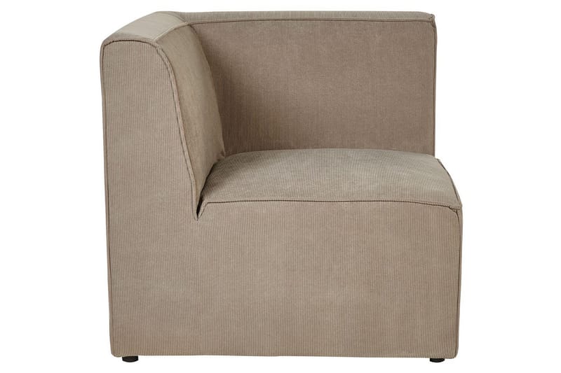 2-sitssoffa Lemvig Taupe - Taupe - Möbler - Soffa - Modulsoffor - Komplett modulsoffa