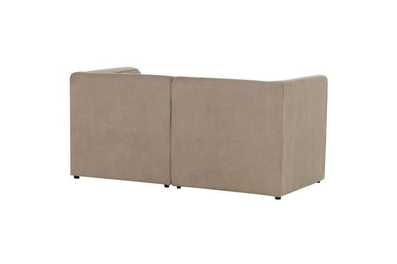 2-sitssoffa Lemvig Taupe - Taupe - Möbler - Soffa - Modulsoffor - Komplett modulsoffa