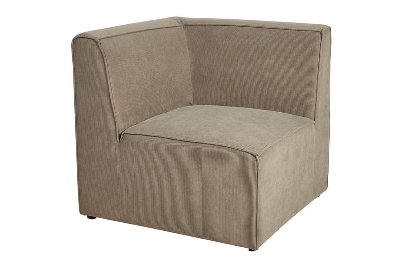 2-sitssoffa Lemvig Taupe - Taupe - Möbler - Soffa - Modulsoffor - Komplett modulsoffa
