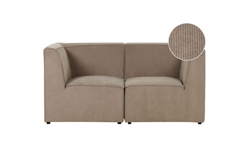 2-sitssoffa Lemvig Taupe - Taupe - Möbler - Soffa - 2 sits soffa