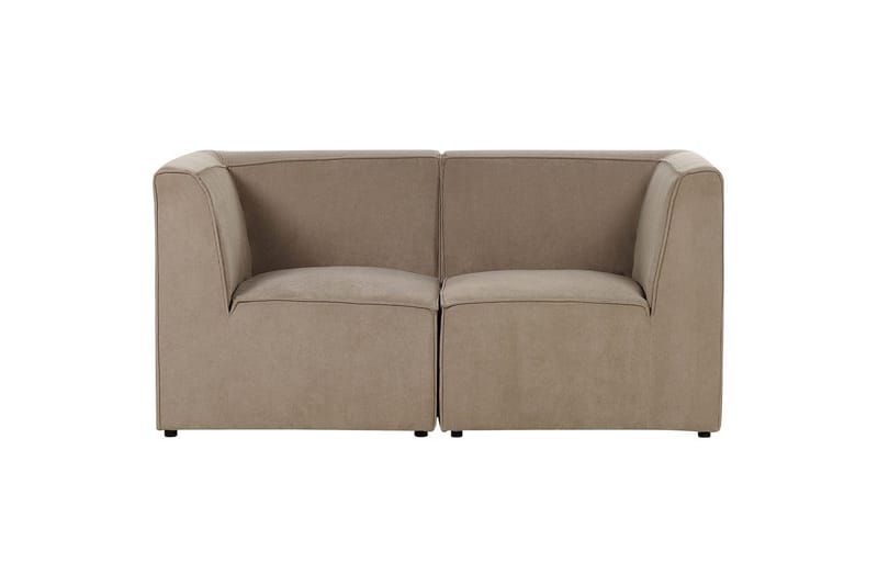 2-sitssoffa Lemvig Taupe - Taupe - Möbler - Soffa - Modulsoffor - Komplett modulsoffa