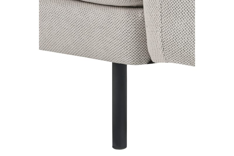 2-sitssoffa Liland Vit, Svart - Vit, Svart - Möbler - Soffa - 2 sits soffa