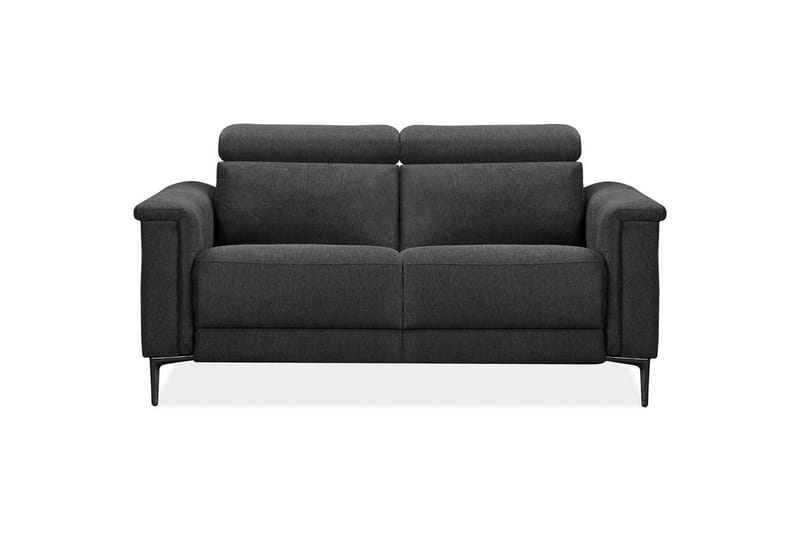 2-sitssoffa Lund Antracit, Belfast tyg, Elektrisk vilstol - Antracit, Belfast tyg, Elektrisk vilstol - Möbler - Soffa - Biosoffa & reclinersoffa