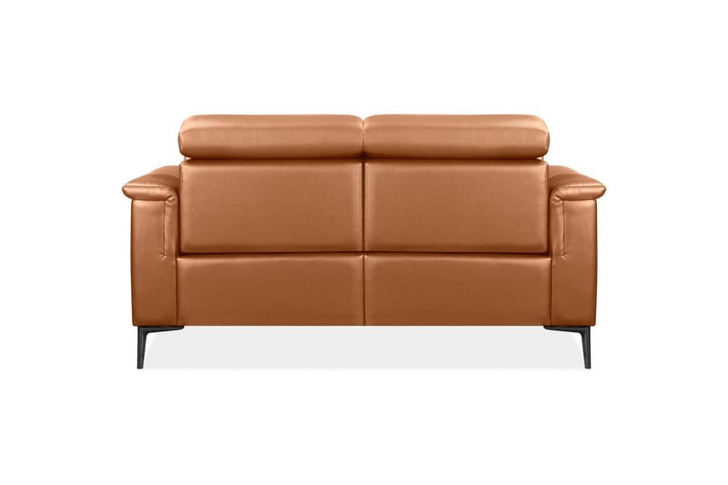 2-sitssoffa Lund Cognac, PU, Elektrisk vilstol - Cognac, PU, Elektrisk vilstol - Möbler - Soffa - Biosoffa & reclinersoffa - 2 sits biosoffa & reclinersoffa