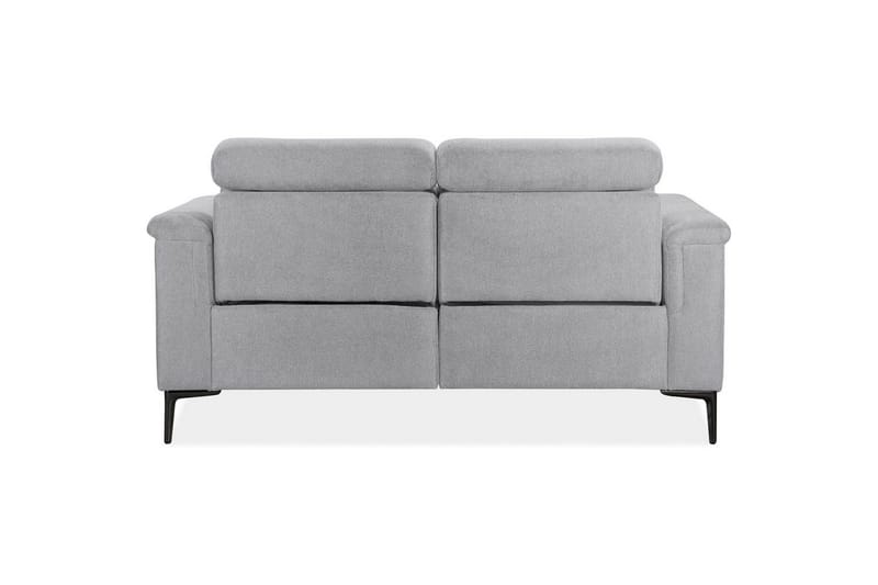 2-sitssoffa Lund Ljusgrå, Belfast tyg, Elektrisk vilstol - Ljusgrå, Belfast tyg, Elektrisk vilstol - Möbler - Soffa - Biosoffa & reclinersoffa - 2 sits biosoffa & reclinersoffa