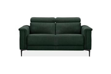 2-sitssoffa Lund Mörkgrön, Belfast tyg, Elektrisk vilstol - Mörkgrön, Belfast tyg, Elektrisk vilstol - Möbler - Soffa - Biosoffa & reclinersoffa - 2 sits biosoffa & reclinersoffa