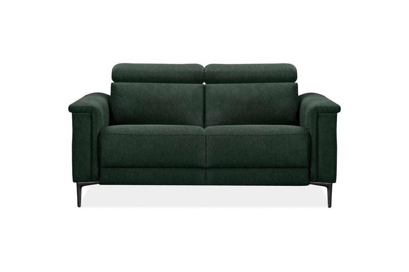 2-sitssoffa Lund Mörkgrön, Belfast tyg, Elektrisk vilstol - Mörkgrön, Belfast tyg, Elektrisk vilstol - Möbler - Soffa - Biosoffa & reclinersoffa - 2 sits biosoffa & reclinersoffa