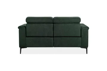 2-sitssoffa Lund Mörkgrön, Belfast tyg, Manuell vilstol - Mörkgrön, Belfast tyg, Manuell vilstol - Möbler - Soffa - Biosoffa & reclinersoffa - 2 sits biosoffa & reclinersoffa