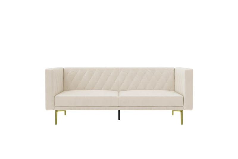 2-sitssoffa Marseille Elfenben - Elfenben - Möbler - Soffa - Sammetssoffa