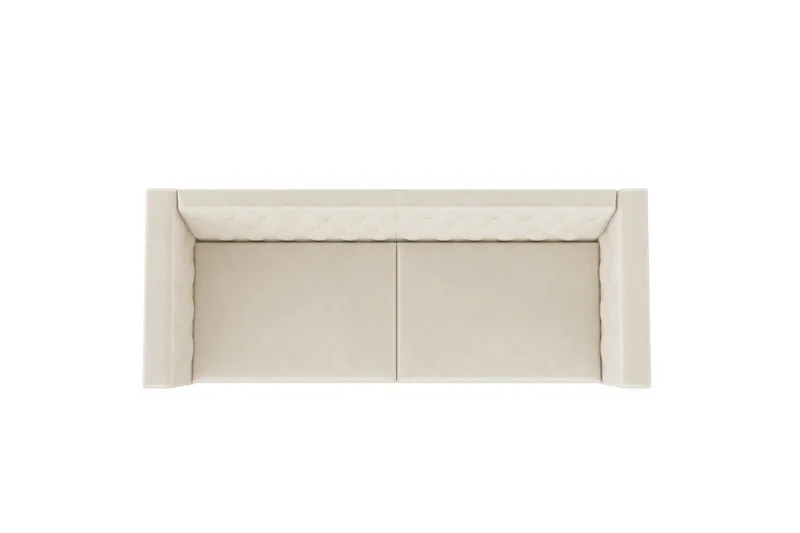 2-sitssoffa Marseille Elfenben - Elfenben - Möbler - Soffa - Sammetssoffa