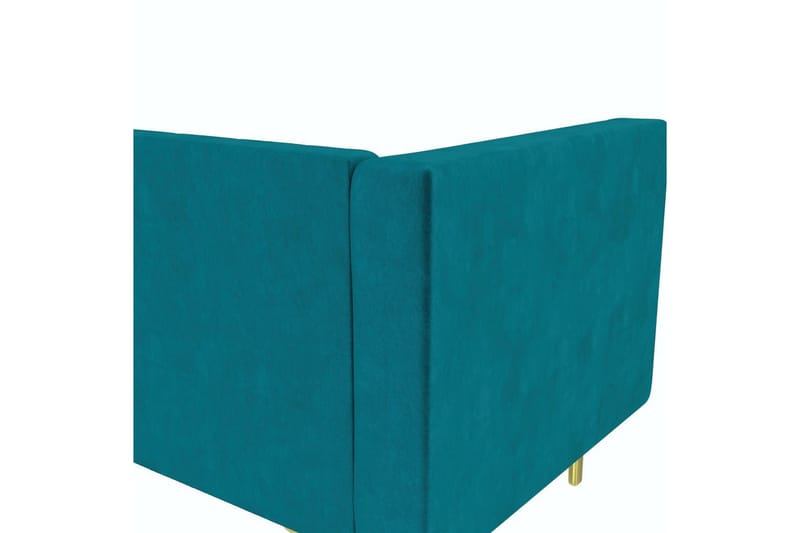 2-sitssoffa Marseille Smaragdgrön - Smaragdgrön - Möbler - Soffa - Sammetssoffa