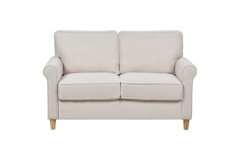 2-sitssoffa Ronneby Beige, ljust trä - Beige, ljust trä - Möbler - Soffa - 2 sits soffa