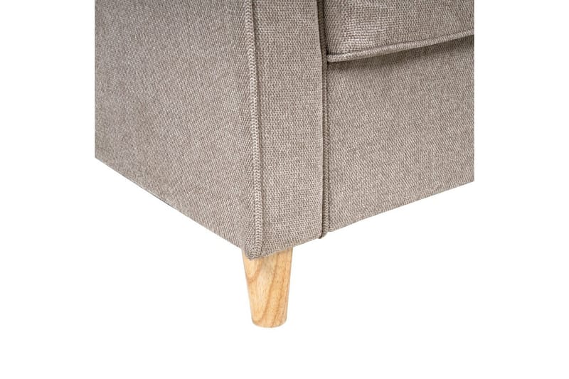 2-sitssoffa Ronneby Brunt, ljust trä - Brunt, ljust trä - Möbler - Soffa - 2 sits soffa