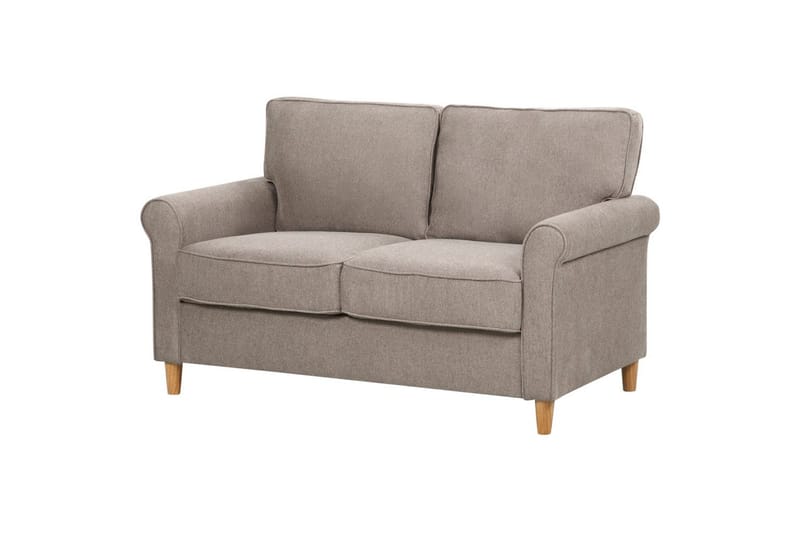 2-sitssoffa Ronneby Brunt, ljust trä - Brunt, ljust trä - Möbler - Soffa - 2 sits soffa