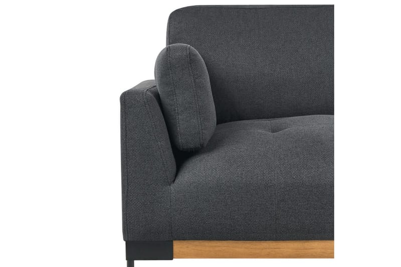 2-sitssoffa Skaven Svart, svart - Svart, svart - Möbler - Soffa - 2 sits soffa