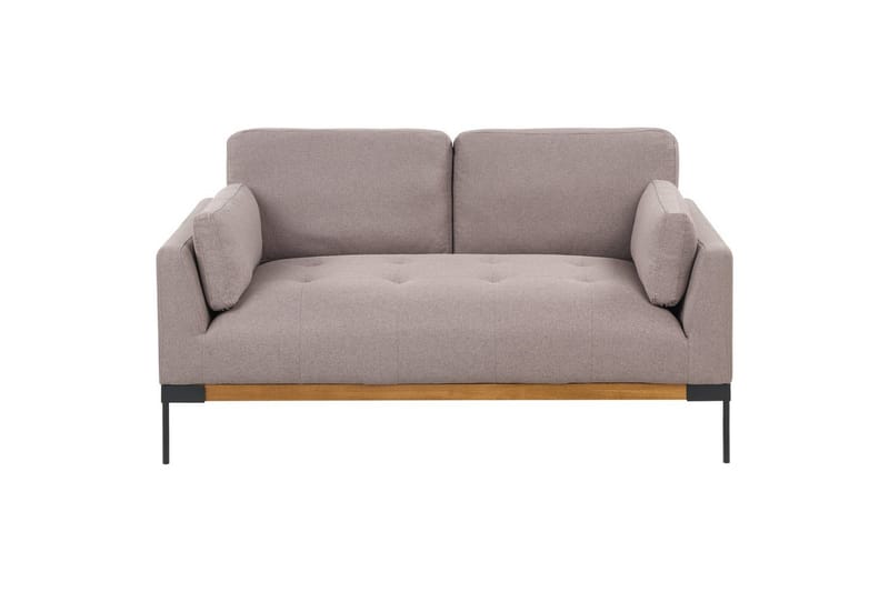 2-sitssoffa Skaven Taupe, svart - Taupe, svart - Möbler - Soffa - 2 sits soffa