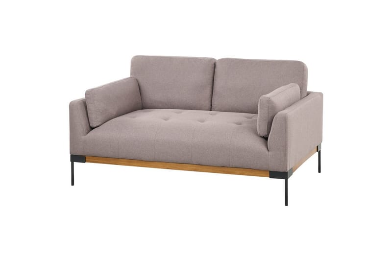 2-sitssoffa Skaven Taupe, svart - Taupe, svart - Möbler - Soffa - 2 sits soffa