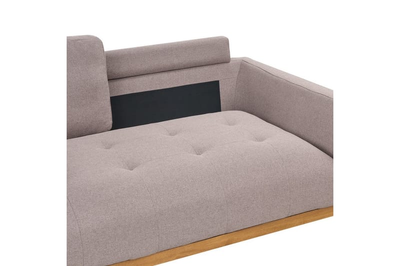 2-sitssoffa Skaven Taupe, svart - Taupe, svart - Möbler - Soffa - 2 sits soffa