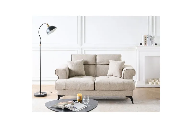 2-sitssoffa Skive Beige - Beige - Möbler - Soffa - 2 sits soffa