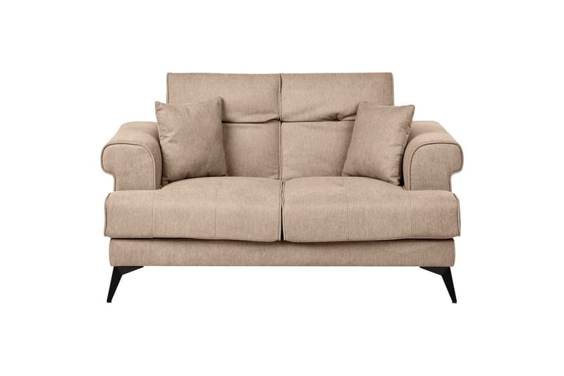 2-sitssoffa Skive Brun, Svart - Brun, Svart - Möbler - Soffa - 2 sits soffa