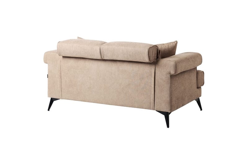 2-sitssoffa Skive Brun, Svart - Brun, Svart - Möbler - Soffa - 2 sits soffa