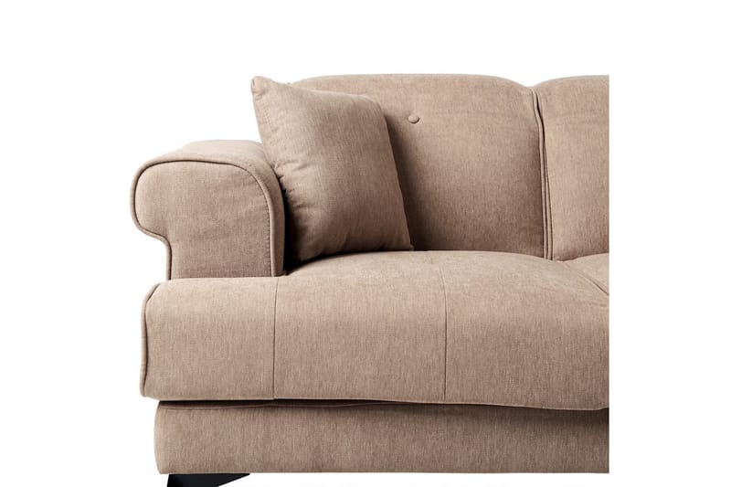 2-sitssoffa Skive Brun, Svart - Brun, Svart - Möbler - Soffa - 2 sits soffa