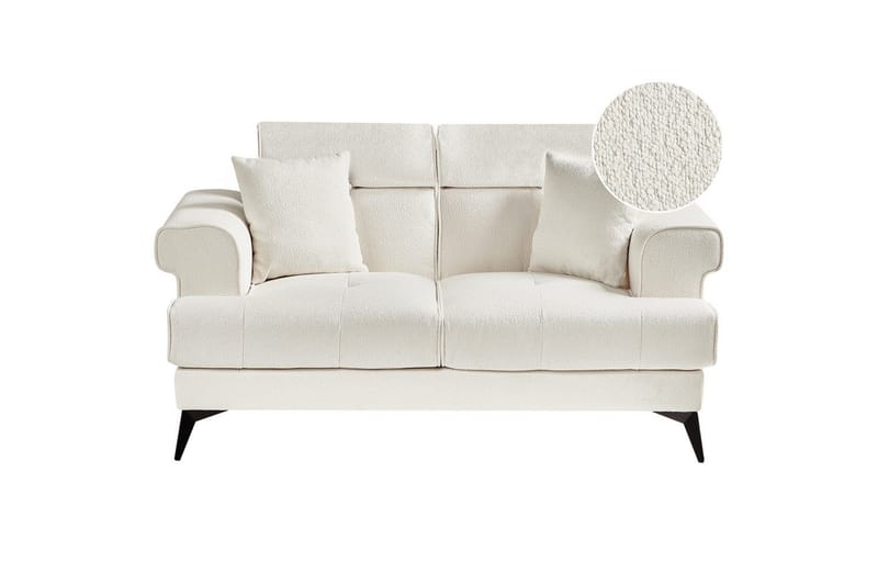 2-sitssoffa Skive Vit/Svart - Vit/Svart - Möbler - Soffa - 2 sits soffa
