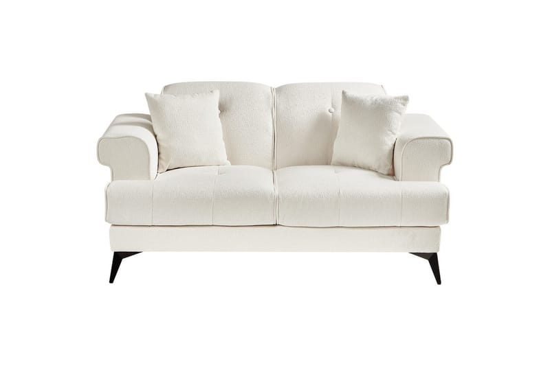 2-sitssoffa Skive Vit/Svart - Vit/Svart - Möbler - Soffa - 2 sits soffa