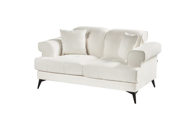 2-sitssoffa Skive Vit/Svart - Vit/Svart - Möbler - Soffa - 2 sits soffa