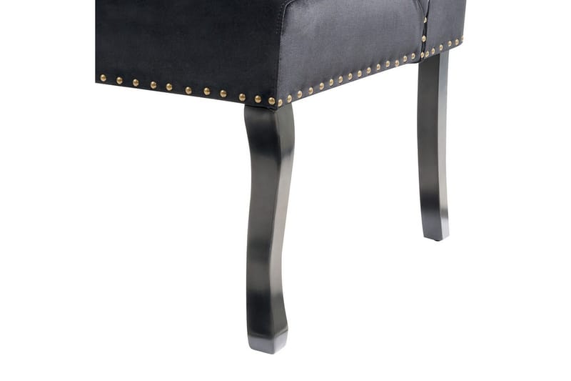 2-sitssoffa Torsby Svart - Svart - Möbler - Soffa - Sammetssoffa