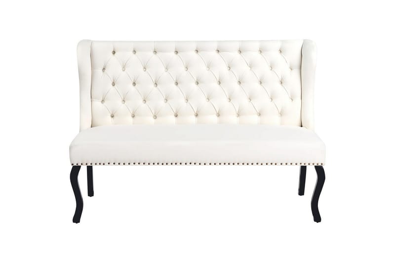2-sitssoffa Torsby Vit, Svart - Vit, Svart - Möbler - Soffa - 2 sits soffa