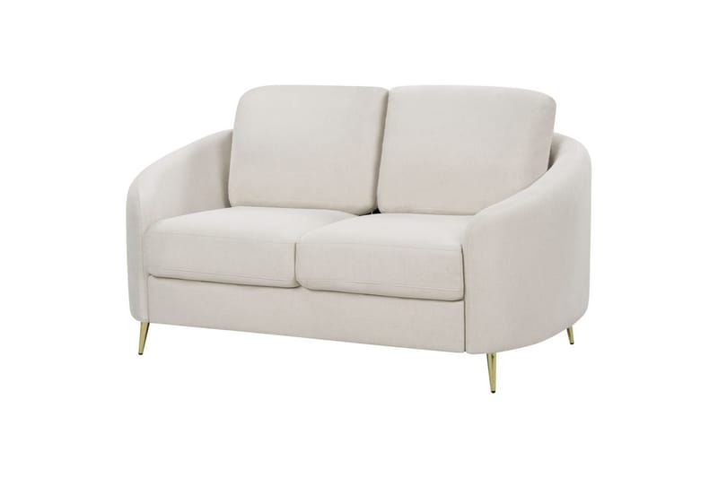 2-sitssoffa Trosa Beige, guld - Beige, guld - Möbler - Soffa - 2 sits soffa