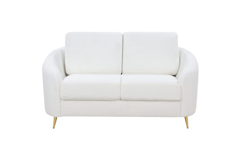 2-sitssoffa Trosa Vitt, guld - Vitt, guld - Möbler - Soffa - 2 sits soffa