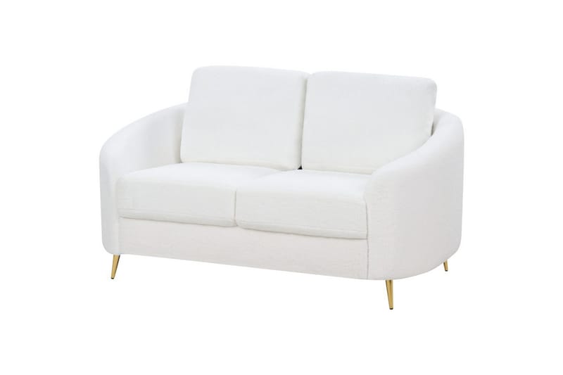 2-sitssoffa Trosa Vitt, guld - Vitt, guld - Möbler - Soffa - 2 sits soffa