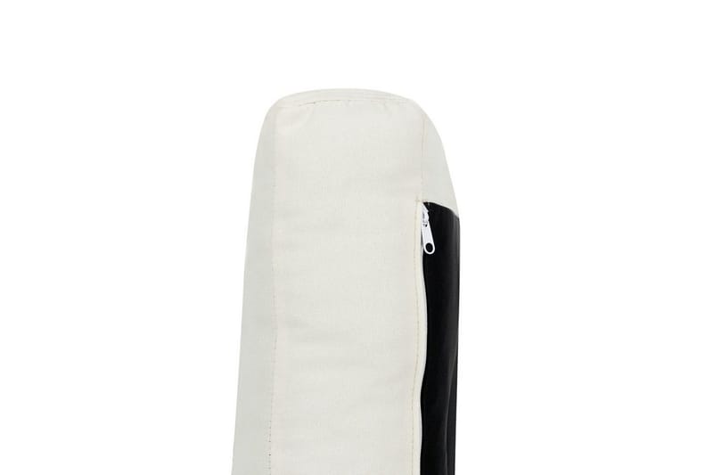 2-sitssoffa Tuve Vit, ljust trä, Polyester - Vit, ljust trä, Polyester - Möbler - Soffa - 2 sits soffa