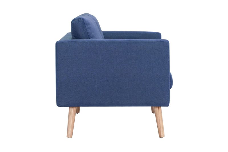 2-sitssoffa tyg blå - Blå - 2 sits soffa