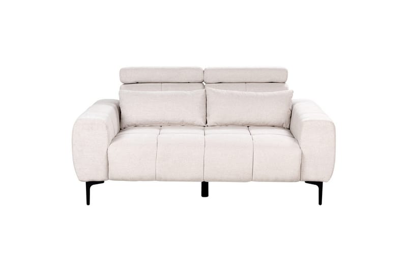 2-sitssoffa Vegamo Beige, Polyester - Beige, Polyester - Möbler - Soffa - 2 sits soffa