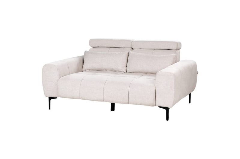 2-sitssoffa Vegamo Beige, Polyester - Beige, Polyester - Möbler - Soffa - 2 sits soffa