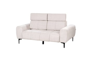 2-sitssoffa Vegamo Beige, Polyester - Beige, Polyester - Möbler - Soffa - 2 sits soffa