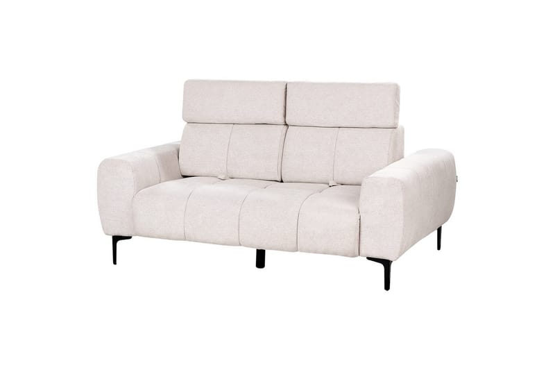 2-sitssoffa Vegamo Beige, Polyester - Beige, Polyester - Möbler - Soffa - 2 sits soffa
