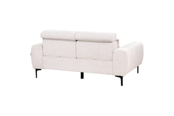 2-sitssoffa Vegamo Beige, Polyester - Beige, Polyester - Möbler - Soffa - 2 sits soffa
